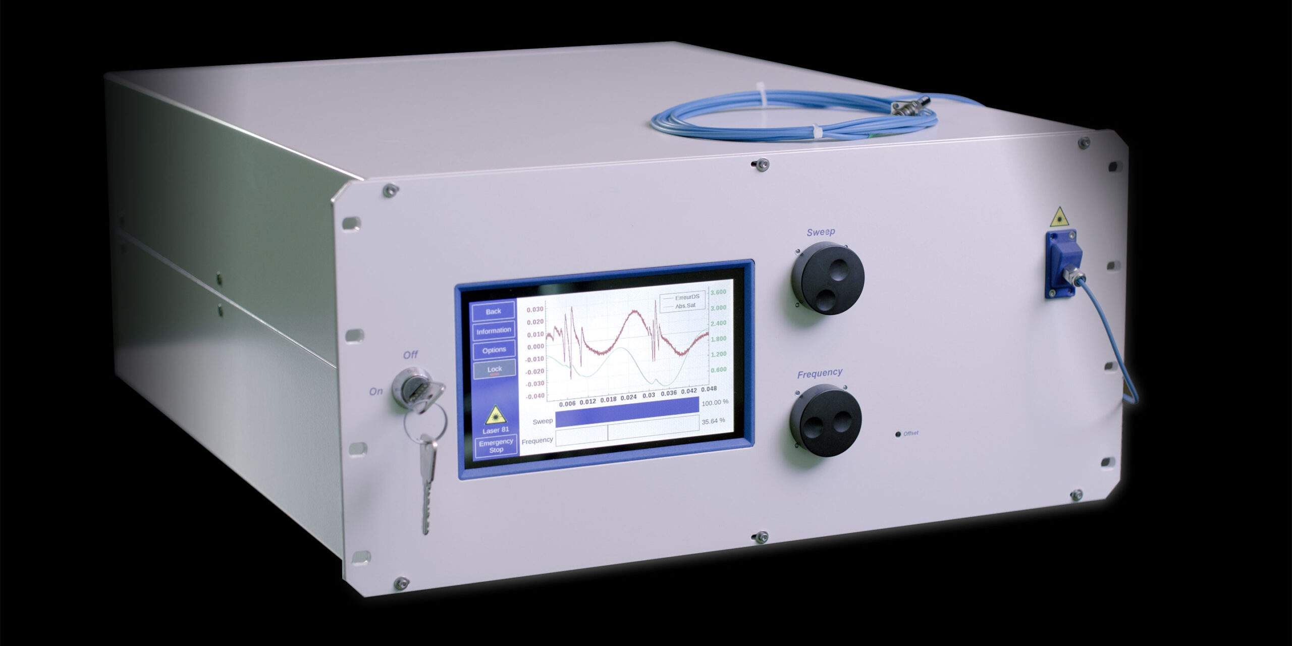 780nm单频窄线宽光纤激光器
